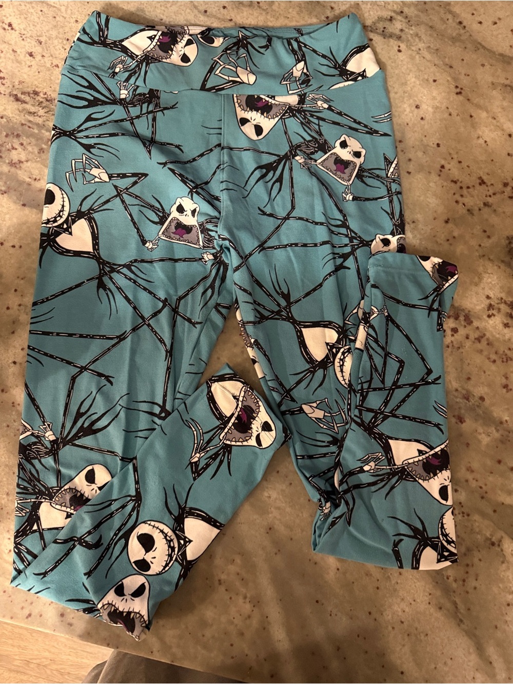 Lularoe Disney Jack Skellington leggings. NEW, OS. Limited print.